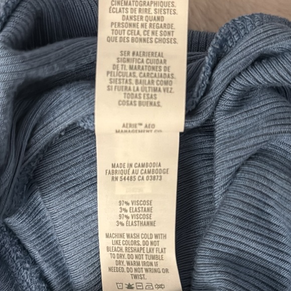 Aerie Real Soft Foldover Flare Leggings - Size Small - Picture 8 of 8